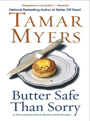 cover image of Butter Safe Than Sorry